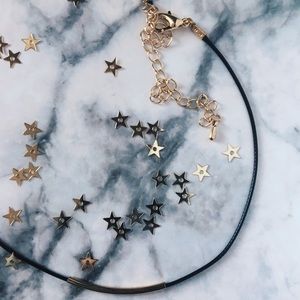 Black and Gold Choker